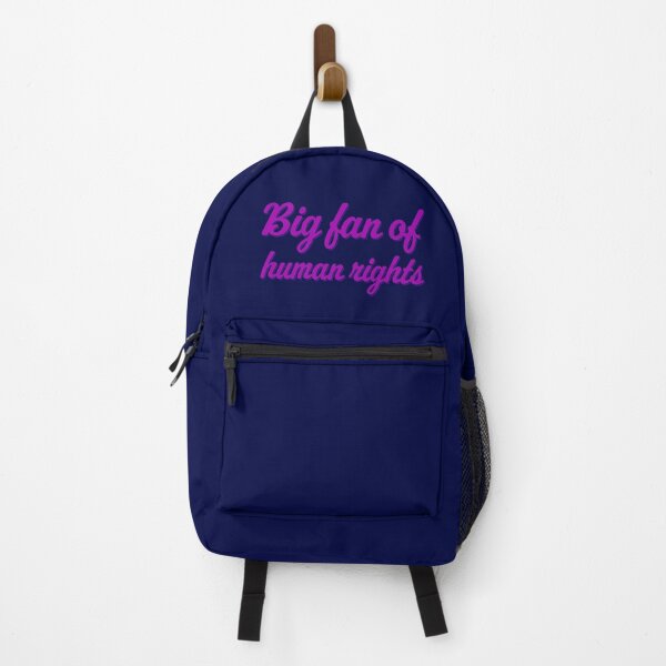 Item preview, Big Fan of Human Rights - Violet designed and sold by sillyjess.