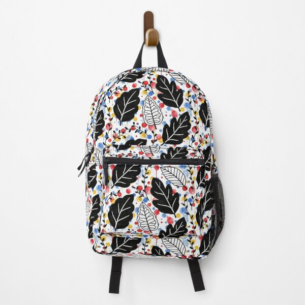 Item preview, Bold Botanical Leaves Colorful Berries Pattern designed and sold by wissal.studio.