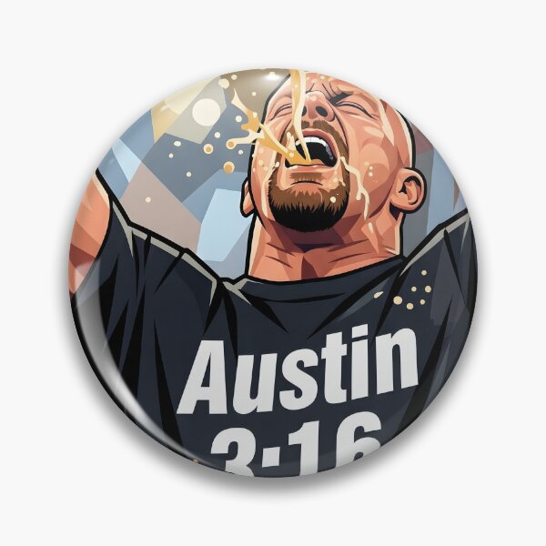 Item preview, Stone Cold Steve Austin Illustration designed and sold by Boruto1231.
