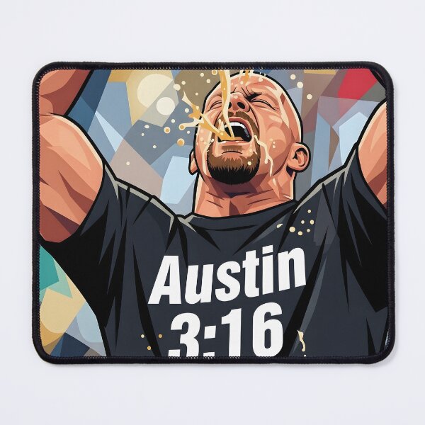 Item preview, Stone Cold Steve Austin Illustration designed and sold by Boruto1231.