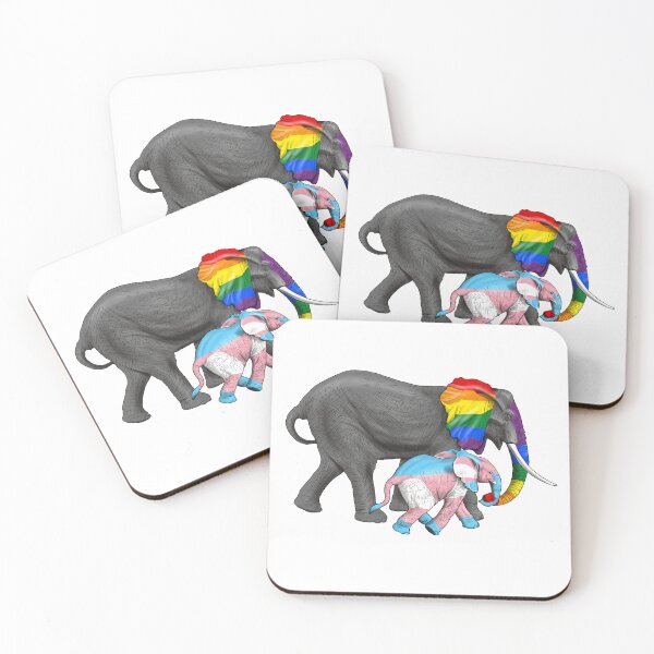 Item preview, Elephants Protect Trans Kids designed and sold by KristalStittle.