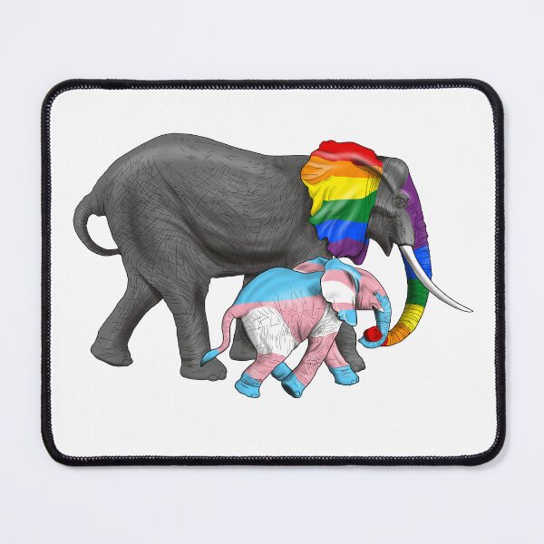 Item preview, Elephants Protect Trans Kids designed and sold by KristalStittle.