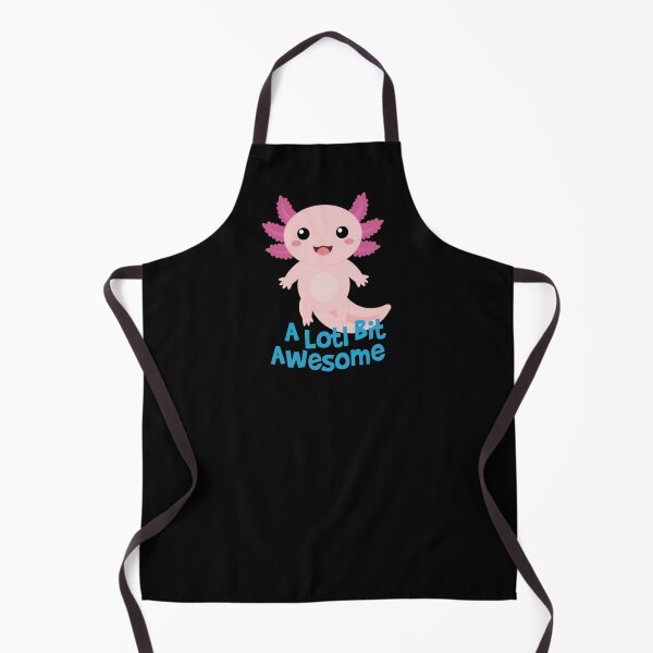 Item preview, A Lotl Bit Awesome Cute Axolotl Cartoon Design designed and sold by Hallowed Artistry.