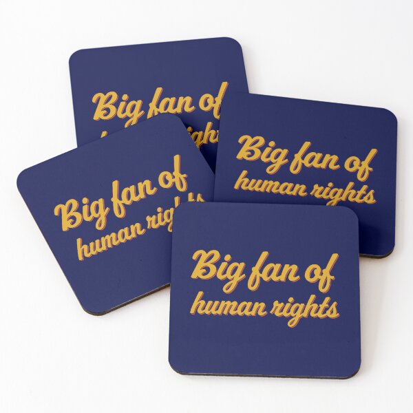 Item preview, Big Fan of Human Rights - Amber designed and sold by sillyjess.