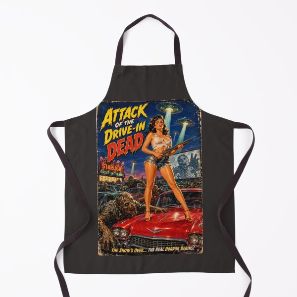 Item preview, Attack of the Drive-In Dead - Pin Up Horror Summer B Movie designed and sold by FilMate.