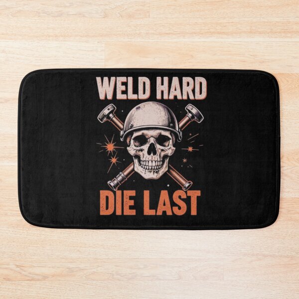 Item preview, Weld Hard Die Last Skull Welder T-Shirt | Welding Shirt designed and sold by LabCore.