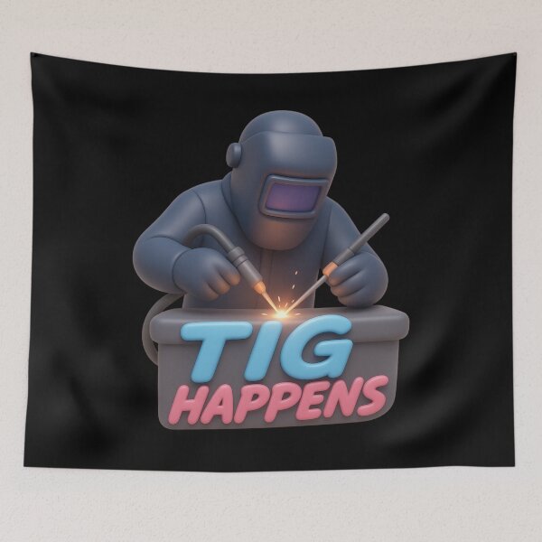 Item preview, TIG Welder Blue Collar Pride | Welding Shirt designed and sold by LabCore.