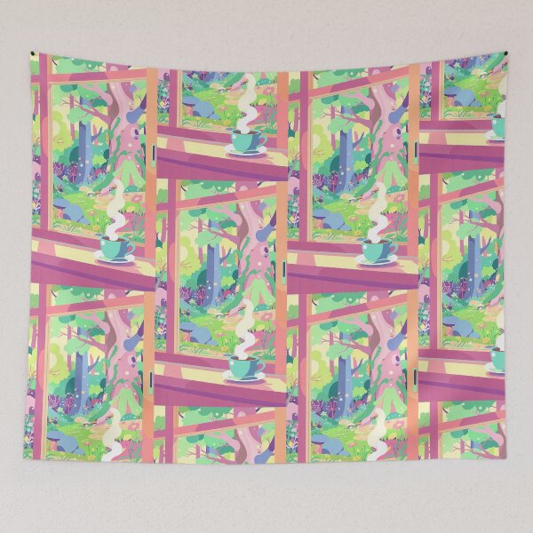 Item preview,  Cozy Coffee Window to Fantasy Forest designed and sold by Idealforme.