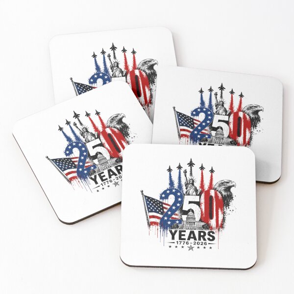 Item preview, America 250 Years 1776-2026 – Patriotic USA Semiquincentennial Design designed and sold by DoodloraStudio.