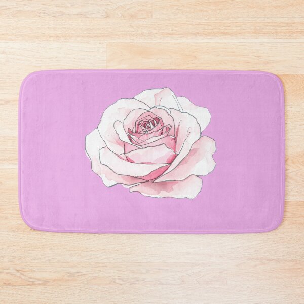 Item preview, Pink rose watercolor designed and sold by uunaa.