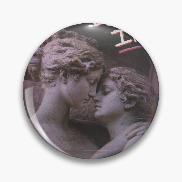 Item preview, Lesbian I’m In Y2K Pride Greek Statue Design, Sapphic Gothic Aesthetic Sticker, WLW Queer Vintage Roman Sculpture Art for Pride Month designed and sold by DEVLUSH.