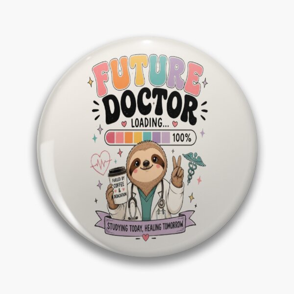 Item preview,  Future Doctor Loading Classic T-Shirt Medical Students designed and sold by Lulu Shop.