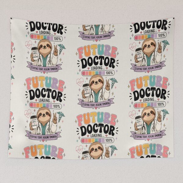 Item preview,  Future Doctor Loading Classic T-Shirt Medical Students designed and sold by Lulu Shop.