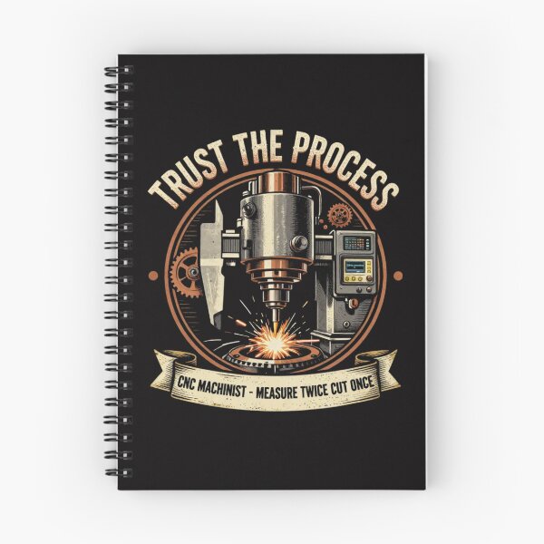 Item preview, Trust The Process | CNC Machinist Shirt designed and sold by LabCore.