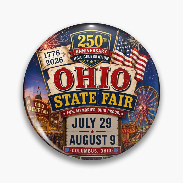 Item preview, OHIO STATE FAIR - Celebrating the 250th Anniversary USA 1776 to 2026 designed and sold by DBM Photo Art 1.