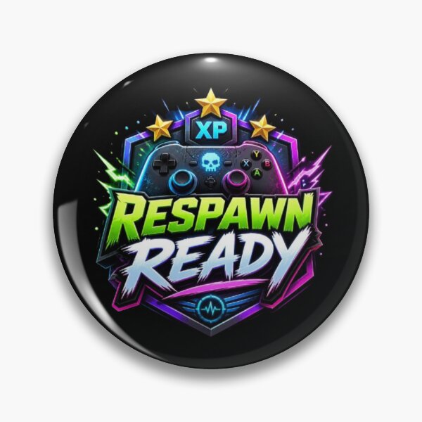 Item preview, Respawn Ready Gaming Sticker designed and sold by Stylestickers55.
