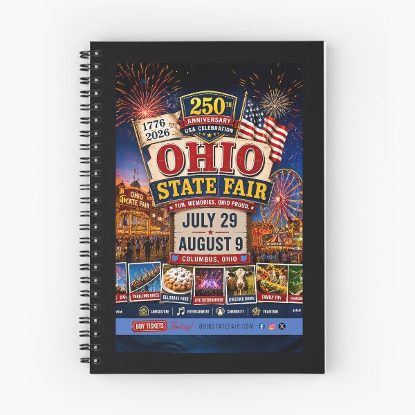 Item preview, OHIO STATE FAIR - Celebrating the 250th Anniversary USA 1776 to 2026 designed and sold by DBM Photo Art 1.