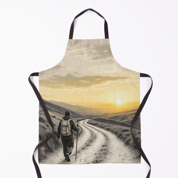 Item preview, Pilgrim on the Way of St. James (twilight) designed and sold by jefboutique6150.