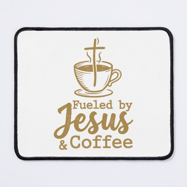 Item preview, Fueled By Jesus And Coffee Modern Faith designed and sold by TobattoVision Commodities.