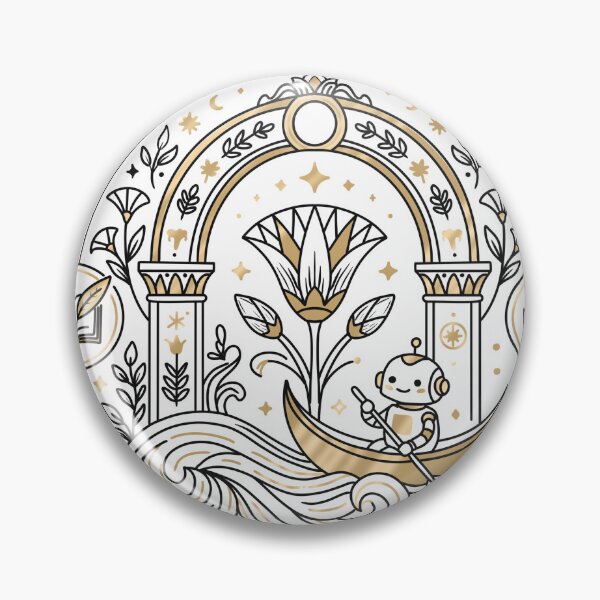 Item preview, Nature, Myth & Journey - Ornate Botanical Emblem designed and sold by jee532.