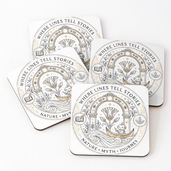 Item preview, Nature, Myth & Journey - Ornate Botanical Emblem designed and sold by jee532.