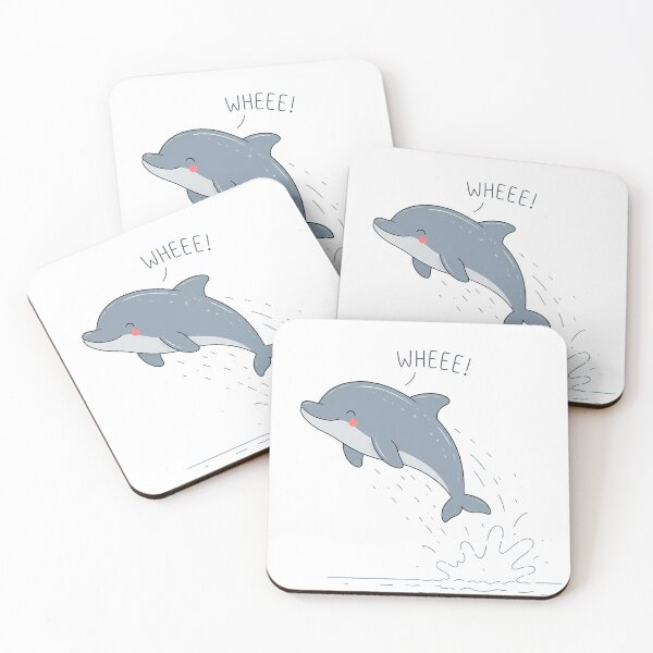 Item preview, Dolphin Jump Splash designed and sold by ChocoMellowCo.