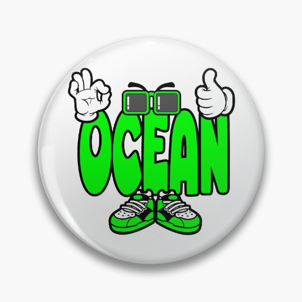 Item preview, Ocean - ENVIRONMENT design Character Bold Retro designed and sold by NFTWords.