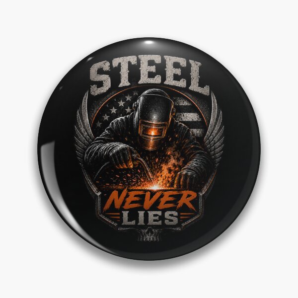 Item preview, Steel Never Lies |  Welder American Flag Shirt designed and sold by LabCore.