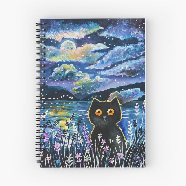 Item preview, Black Cat in the Moonlight designed and sold by StudioKaufmann.