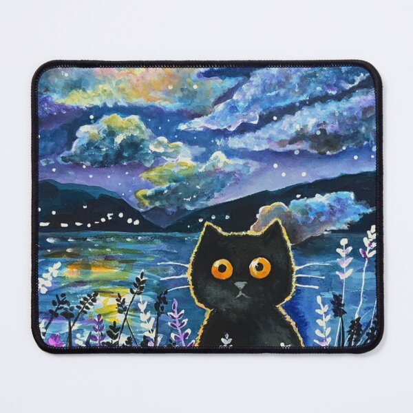 Item preview, Black Cat in the Moonlight designed and sold by StudioKaufmann.