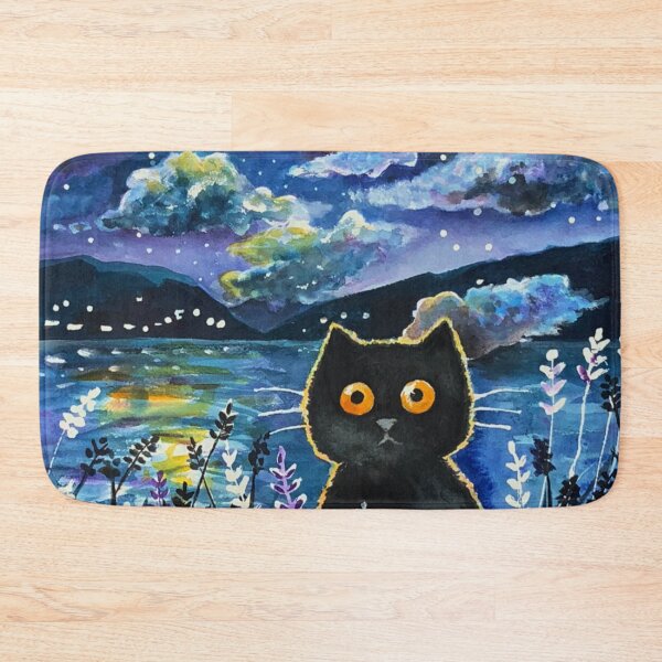 Item preview, Black Cat in the Moonlight designed and sold by StudioKaufmann.