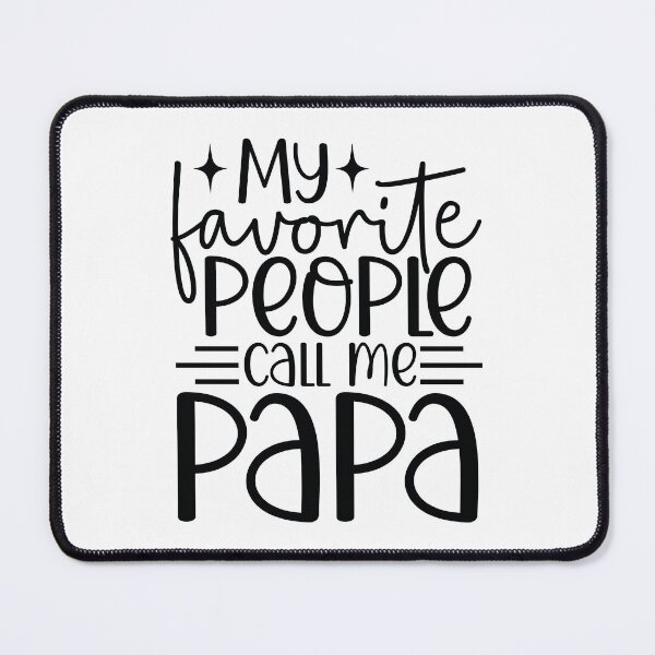 Item preview, My Favorite People Call Me Papa - Cute Fathers Day Retro Vintage Super Dad Grandfather Family Love Gift designed and sold by FuzionRaptor.