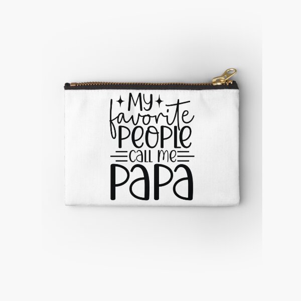 Item preview, My Favorite People Call Me Papa - Cute Fathers Day Retro Vintage Super Dad Grandfather Family Love Gift designed and sold by FuzionRaptor.