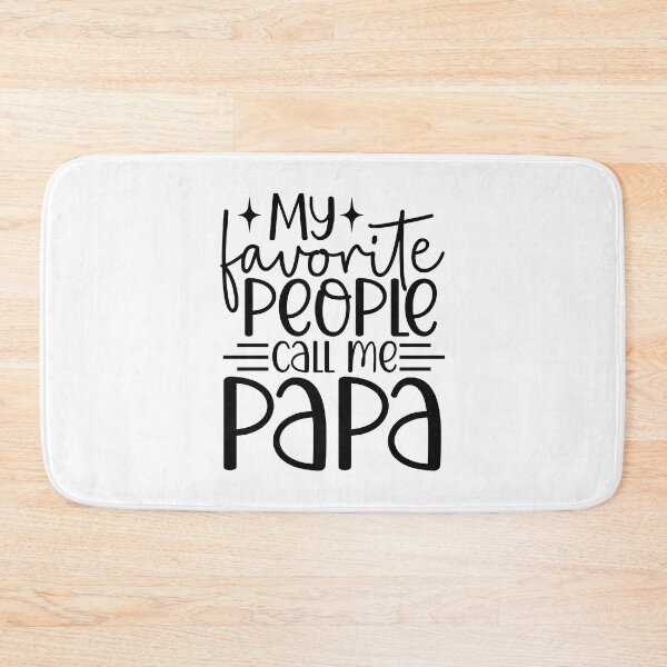 Item preview, My Favorite People Call Me Papa - Cute Fathers Day Retro Vintage Super Dad Grandfather Family Love Gift designed and sold by FuzionRaptor.