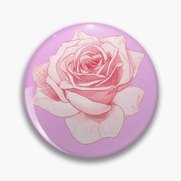 Item preview, Pink rose watercolor designed and sold by uunaa.