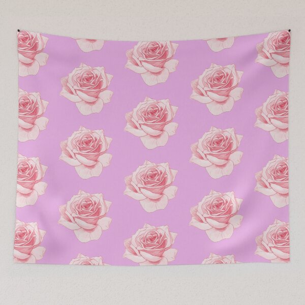Item preview, Pink rose watercolor designed and sold by uunaa.