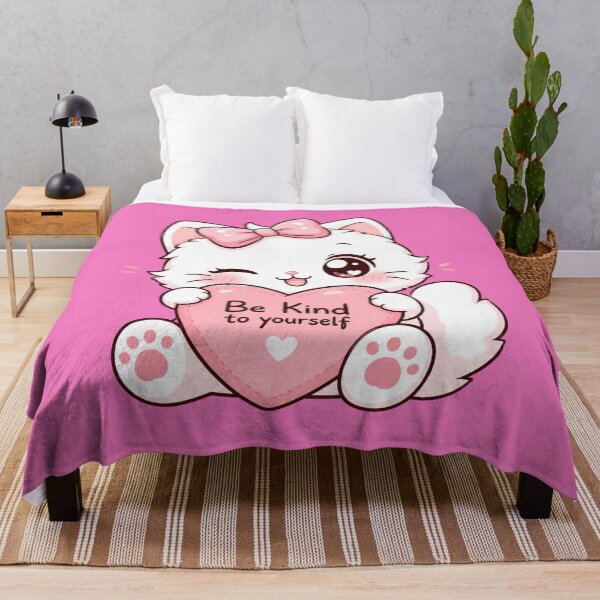 Item preview, Lumi Cute Cat – Be Kind to Yourself designed and sold by Mochi Studio.