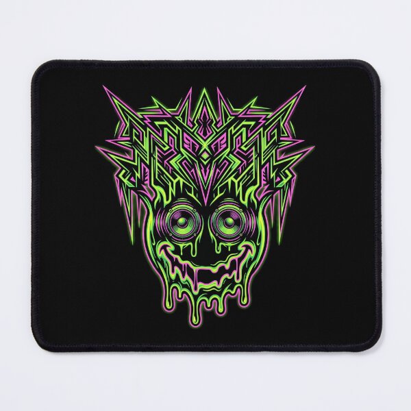 Item preview, Neon Melting Face Speaker Eyes Trippy Rave designed and sold by SPAZE-Typo.