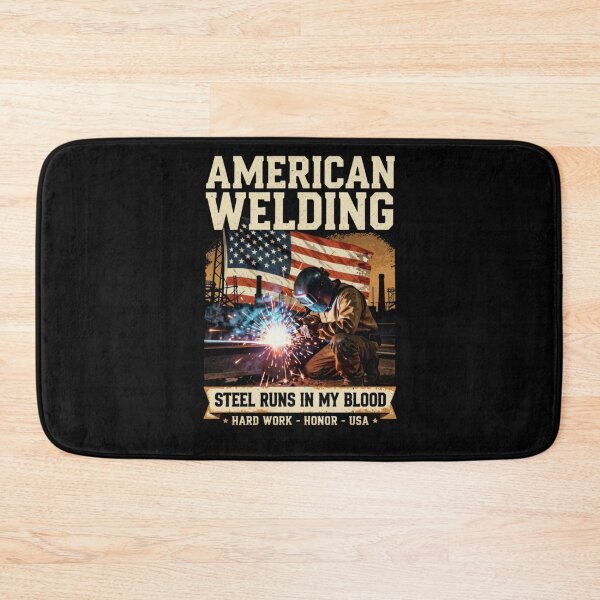 Item preview, American Welding | Patriotic Flag Welder Shirt designed and sold by LabCore.