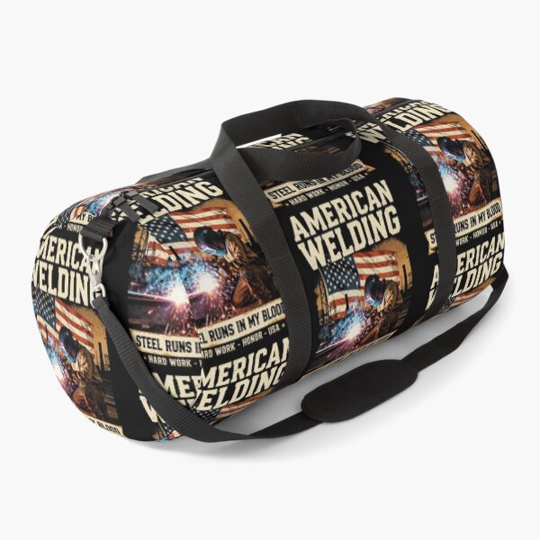 Item preview, American Welding | Patriotic Flag Welder Shirt designed and sold by LabCore.