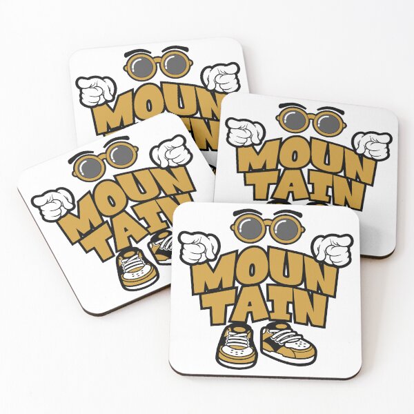 Item preview, Mountain - NATURE Words Character Bold Retro  designed and sold by NFTWords.