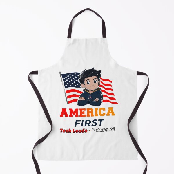 Item preview, America First Tech Lead Future AI Mascot designed and sold by Print Expert.