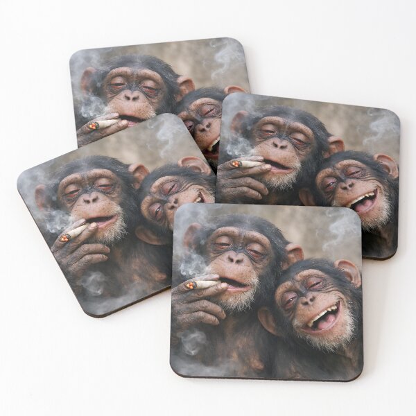 Item preview, Smoking Monkeys designed and sold by Johnny Furlotte.