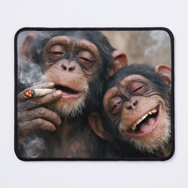 Item preview, Smoking Monkeys designed and sold by Johnny Furlotte.