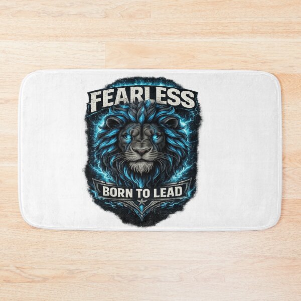 Item preview, Fearless Born to Lead - Electric Blue Lion Leader Design designed and sold by Elite-Store66.
