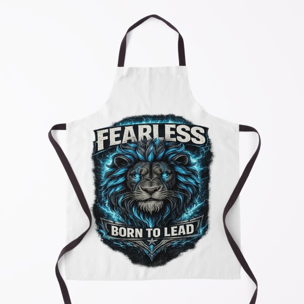Item preview, Fearless Born to Lead - Electric Blue Lion Leader Design designed and sold by Elite-Store66.
