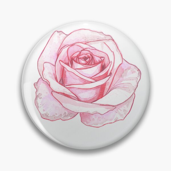 Item preview,  Pink rose watercolor designed and sold by uunaa.
