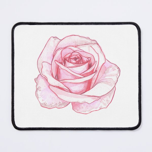 Item preview, Pink rose watercolor designed and sold by uunaa.