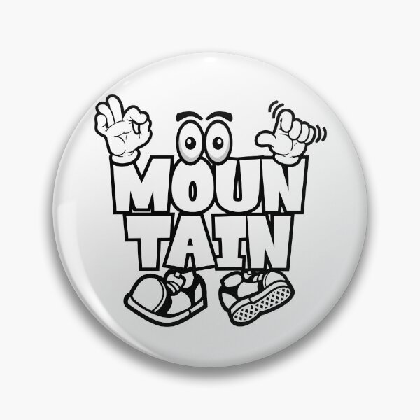 Item preview, Mountain - ENVIRONMENT White Character Bold Retro designed and sold by NFTWords.