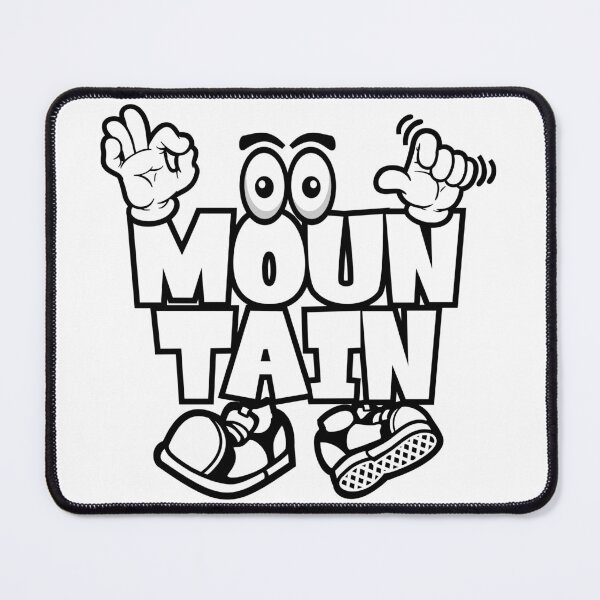 Item preview, Mountain - ENVIRONMENT White Character Bold Retro designed and sold by NFTWords.